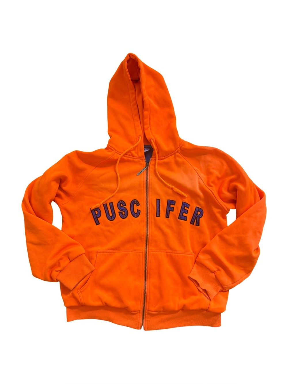 Vintage Puscifer Orange Zip Hoodie PLUS GIFT